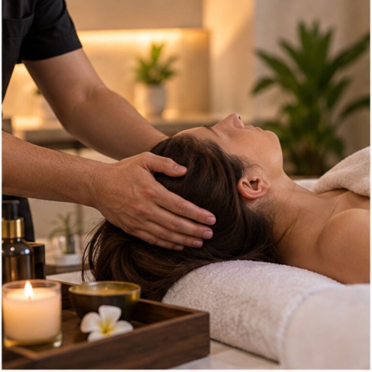 Deep tissue neck and shoulder massage in Las Vegas